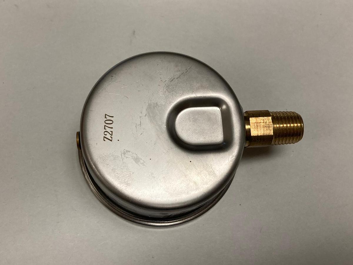 Winters Gauge,PFQ808R1,2-1/2 INCH Face SS Case 1/4 INCH NPT  0-600 PSI