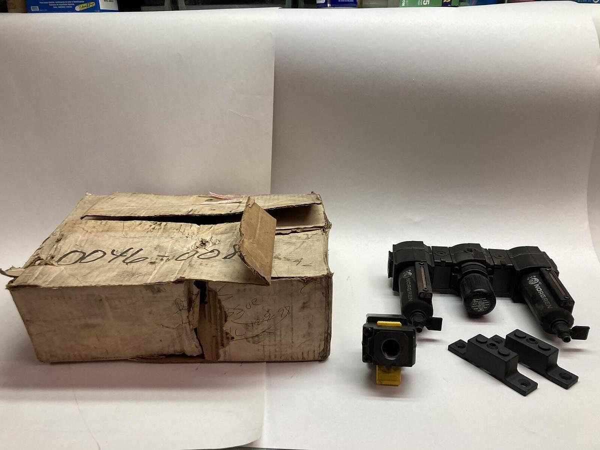 Norgren,R73G-4AK-RMG,Filter Regulator Lubricator Assembly Unit 300 PSIG