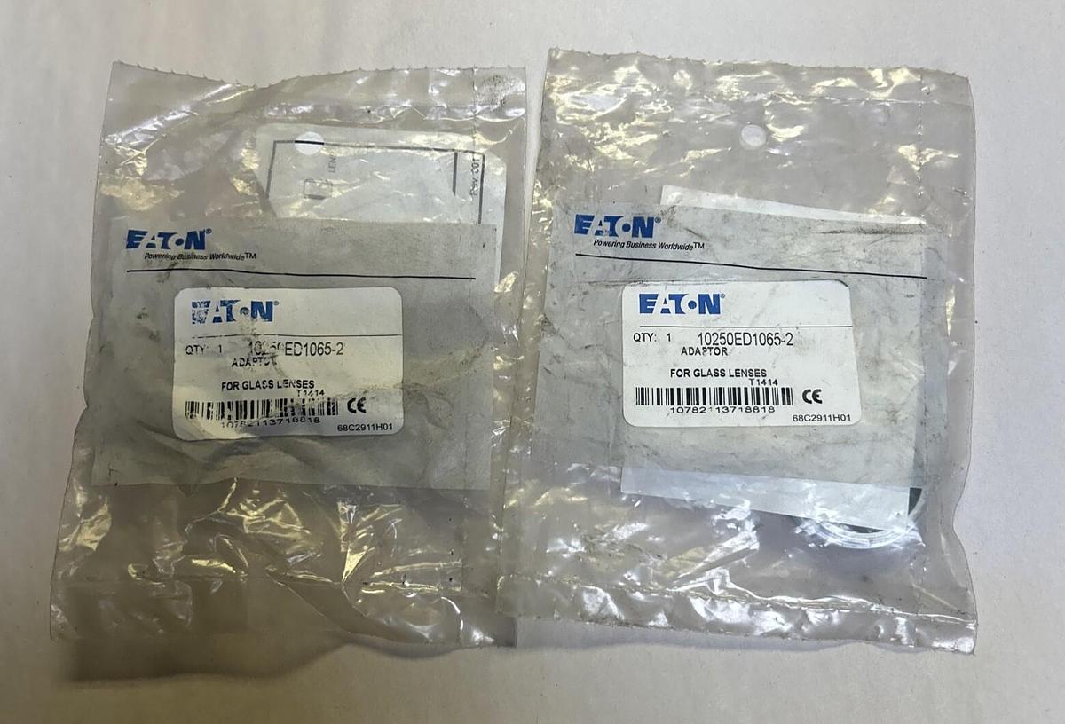 EATON,10250ED1065-2,GLASS LENSE ADAPTOR LOT OF 2 NOS