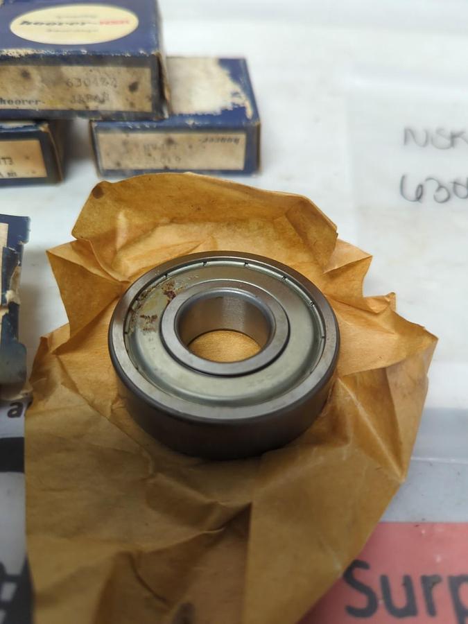 NSK,6304ZZ,DEEP GROOVE BALL BEARING DOUBLE METAL SHIELDED LOT OF 4 NOS