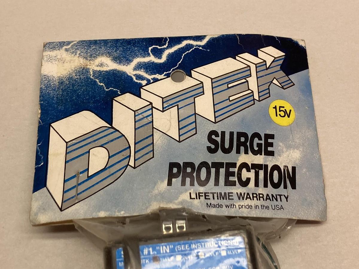 Used Ditek,DTK-X-15,Low Voltage Surge Protection 120/208V