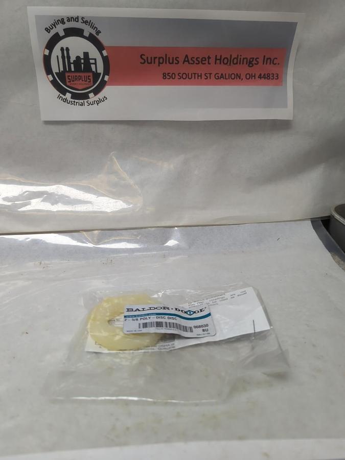 BALDOR-DOGE,008030,POLY DISC COUPLING DISC 2-5/8 INCH NOS