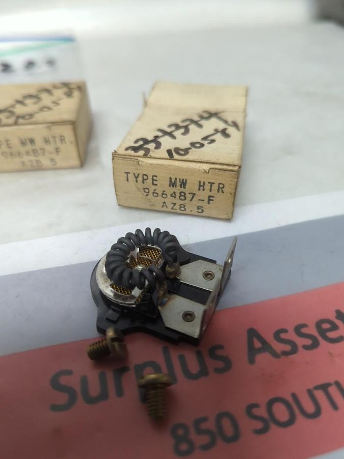 WESTINGHOUSE,966487-H AZ8.5,TYPE MW OVERLOAD HEATER ELEMENT LOT OF 4 NOS