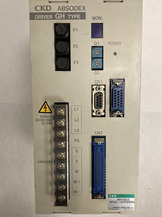 Used CKD,AX9000GH,GH Type Servo Drive