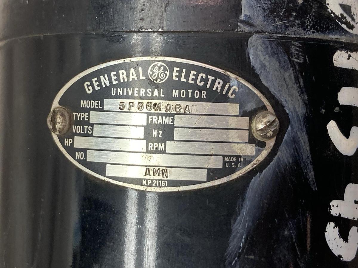 Used General Electric,5P66MA6A,Charging Motor
