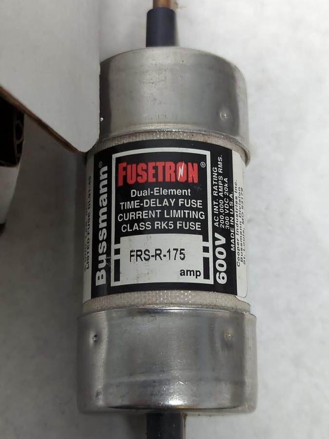COOPER BUSSMANN,FRS-R-175,FUSETRON 175 AMP FUSE NOS
