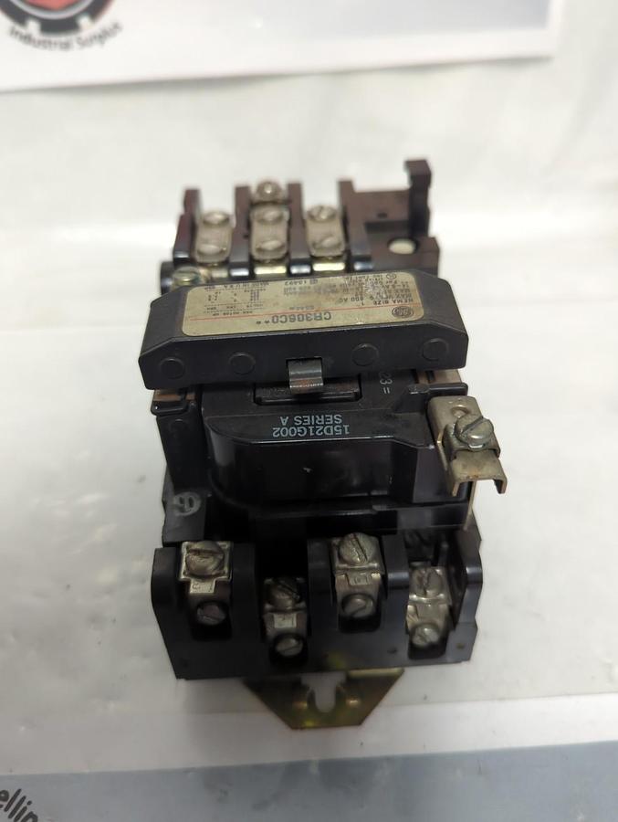 Used GENERAL ELECTRIC,CR306C0,MOTOR STARTERE SIZE 1 600VAC PRE-OWNED