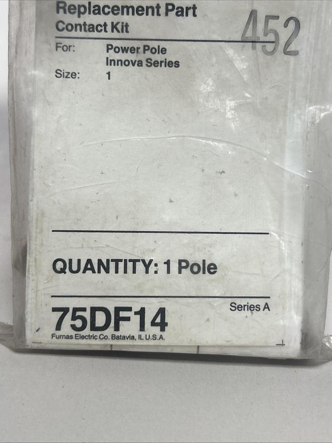 FURNAS,75DF14,CONTACT KIT SIZE 1 NOS