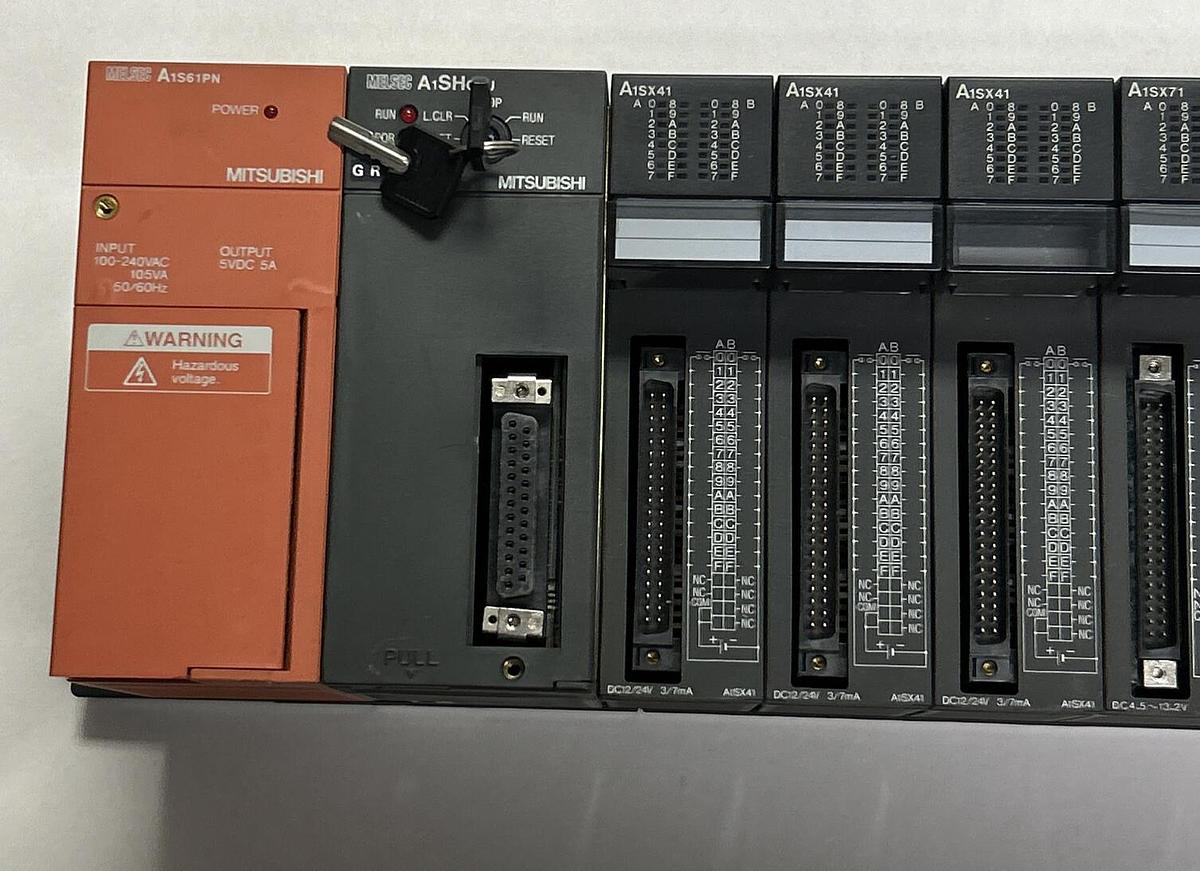 Used MITSUBISHI,A1S61PN/A1SHCPU/ASX41/A1SX71/A1SY41/A1SY81/A1SJ61BT11,Controller