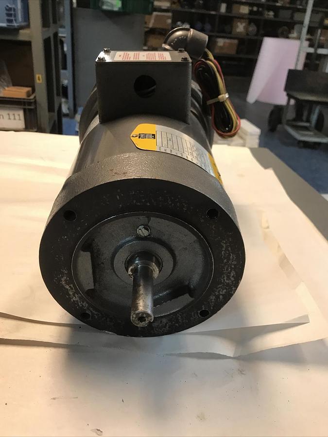 Used Baldor,35J498W602-B,Brake Motor 1/3-.11 Hp 460V 1675/550RPM 56C