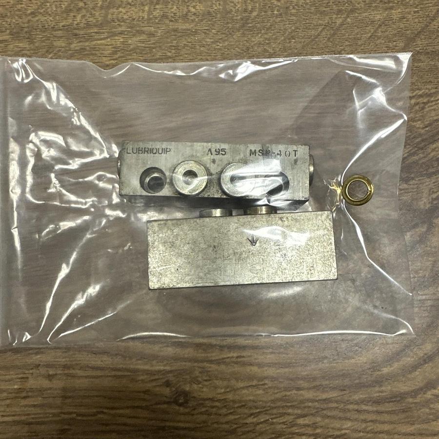 Used Lubriquip,MSP-40T,Hydraulic Divider Manifold LOT of 2