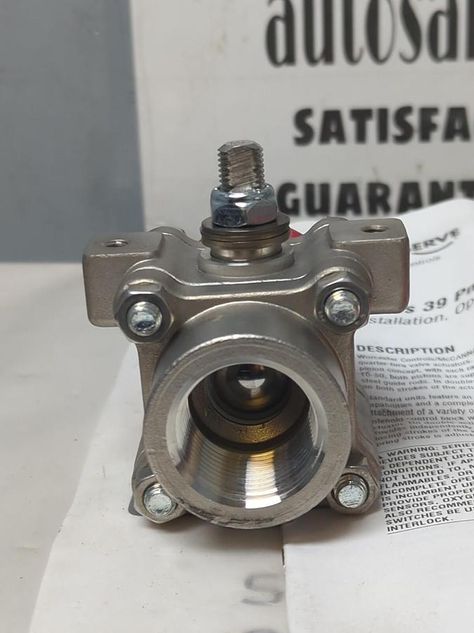 FLOWSERVE,1 X4466TSE R2,BALL VALVE MISSING HANDLE NOS