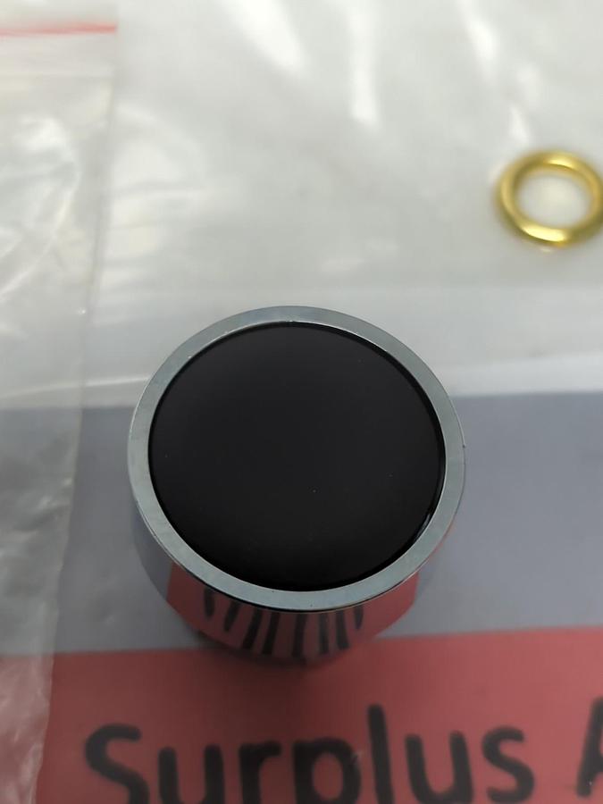 CERUS,CB2BA2,BLACK PUSHBUTTON LOT OF 2 NOS