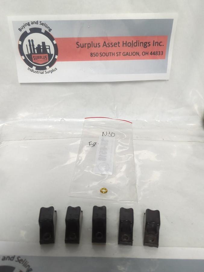 Used ALLEN BRADLEY,N30,THERMAL OVERLOAD PROTECTION HEATER ELEMENT LOT OF 5 PRE-OWNED