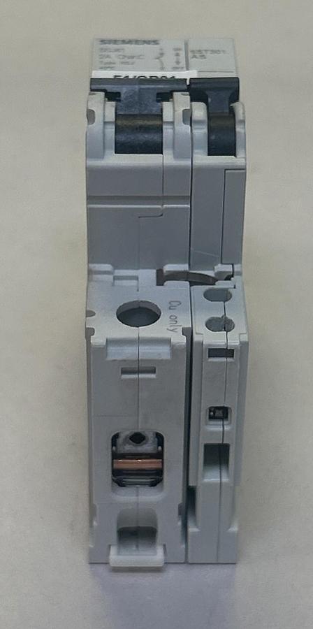 Used SIEMENS,5SJ4102-7HG40,CIRCUIT BREAKER 2A 230V 1P