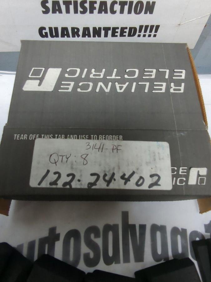 RELIANCE ELECTRIC,3141-PF,CARBON BRUSHES BOX OF 8 BRUSHES NOS