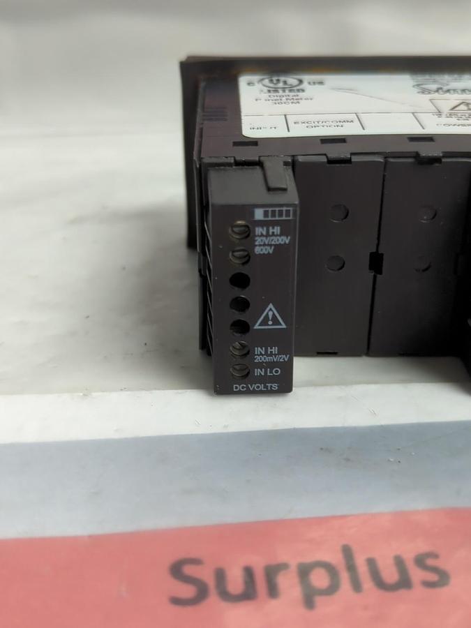 Used SIMPSON,H335,DIGITAL PANEL METER 30 CM PRE-OWNED