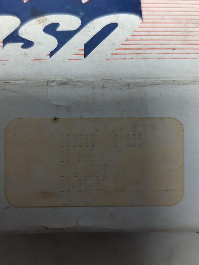 AMETEK USG,153246,GAUGE 2-1/2 IN FACE 1/4 IN NPT BOTTOM CONNECTION 0-15PSI NOS