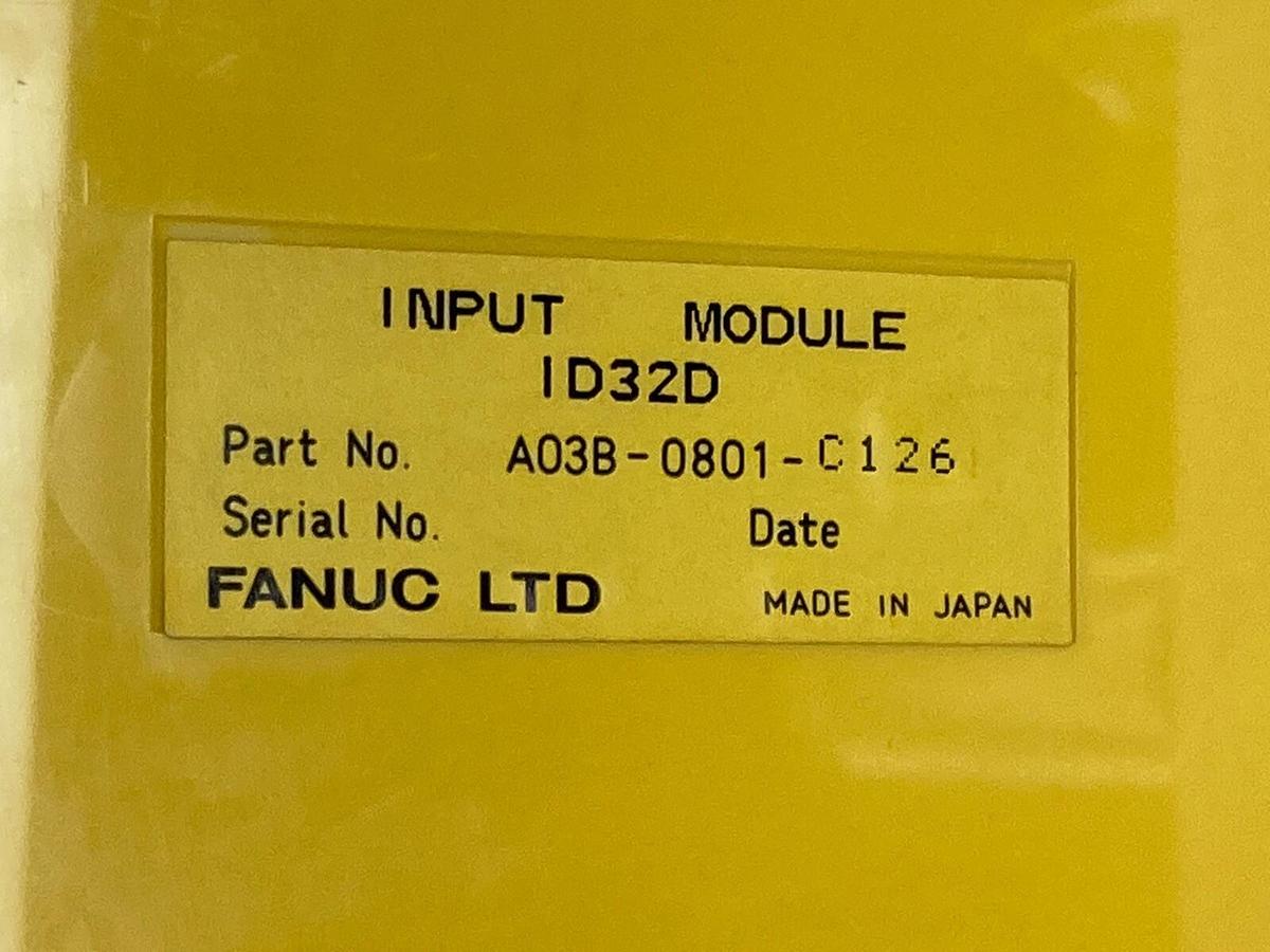 Used Fanuc,ID32D A03B-0801-C126,Output Module