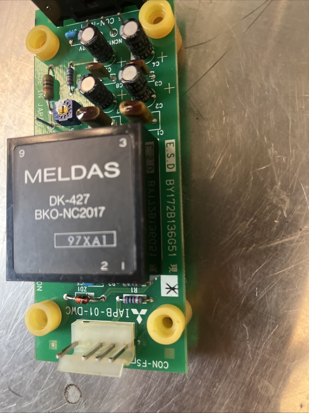 Used MITSUBISHI,BY172B136G51,CIRCUIT BOARD IAPB-01-DWC