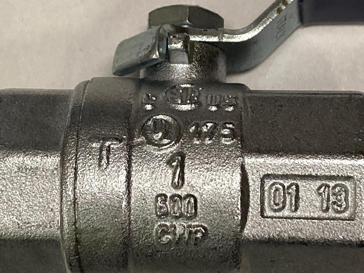 Nibco,T-FP600P,1 INCH Ball Valve with Lever handle