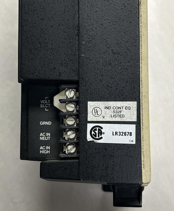 Used MODICON,AS-M84A-002,PROGRAMMABLE CONTROLLER