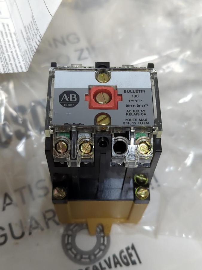 ALLEN BRADLEY,700-P210A1,TYPE P SERIES D CONTROL RELAY