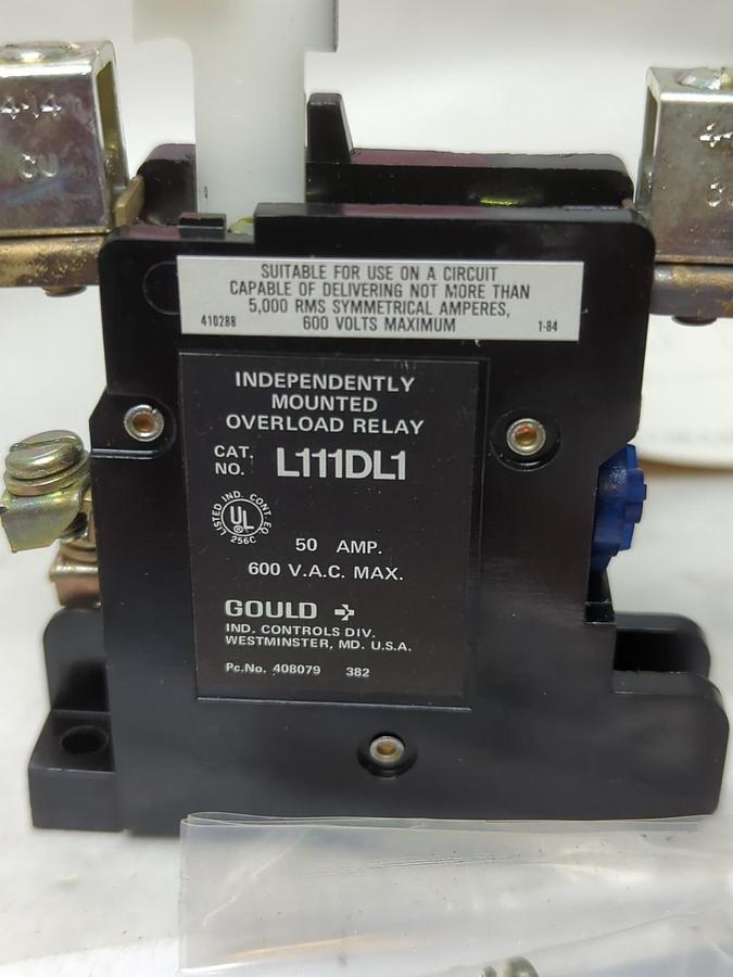GOULD,L111DL1,OVERLOAD RELAY KIT NOS