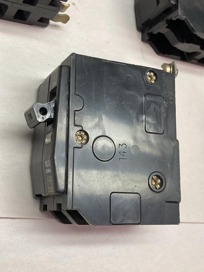 Used Square D,LM-6404,Circuit Breaker LOT OF 6