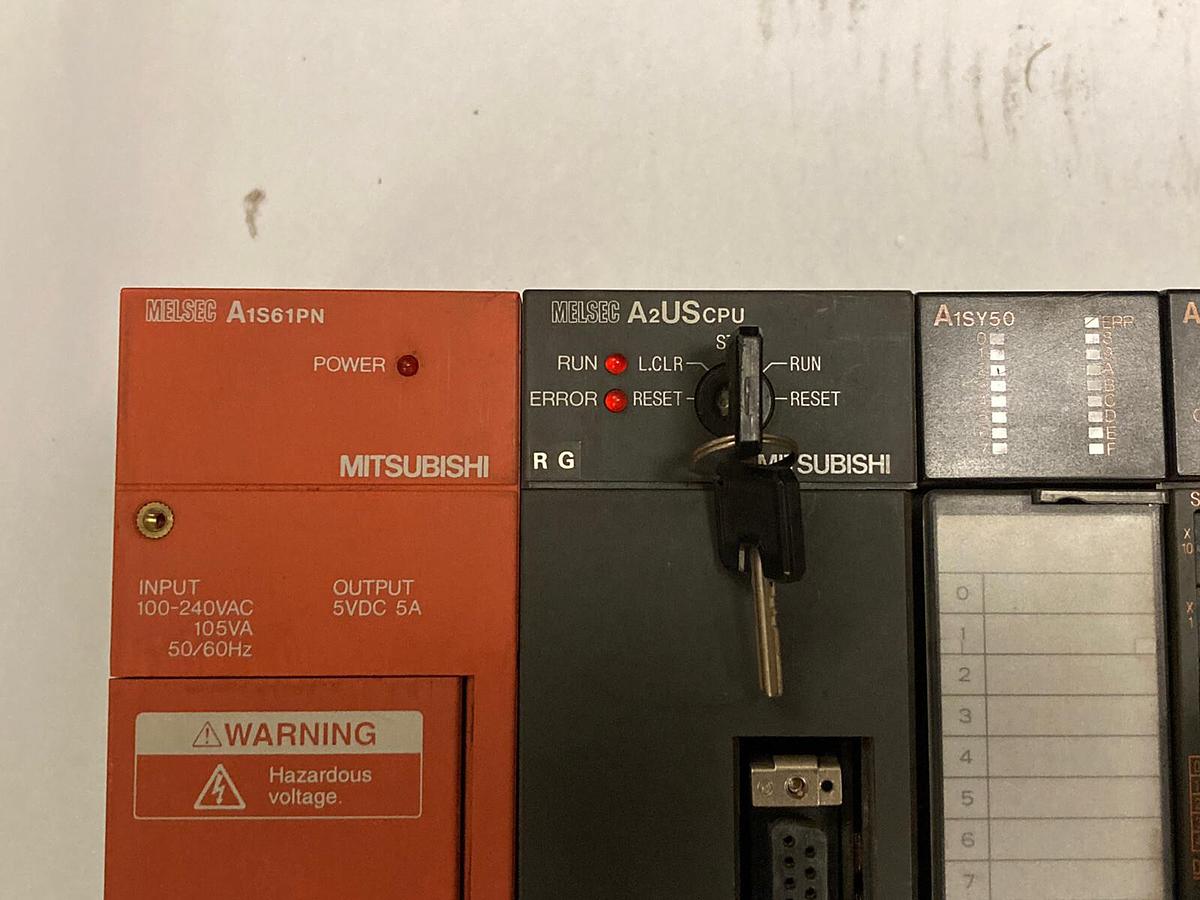 Used Mitsubishi,A1S61PN/A2USCPU/A1SY50/A1SJ61BT11/A1SX41/A1SY42/A1SX40/A1SX40/A1SY50,