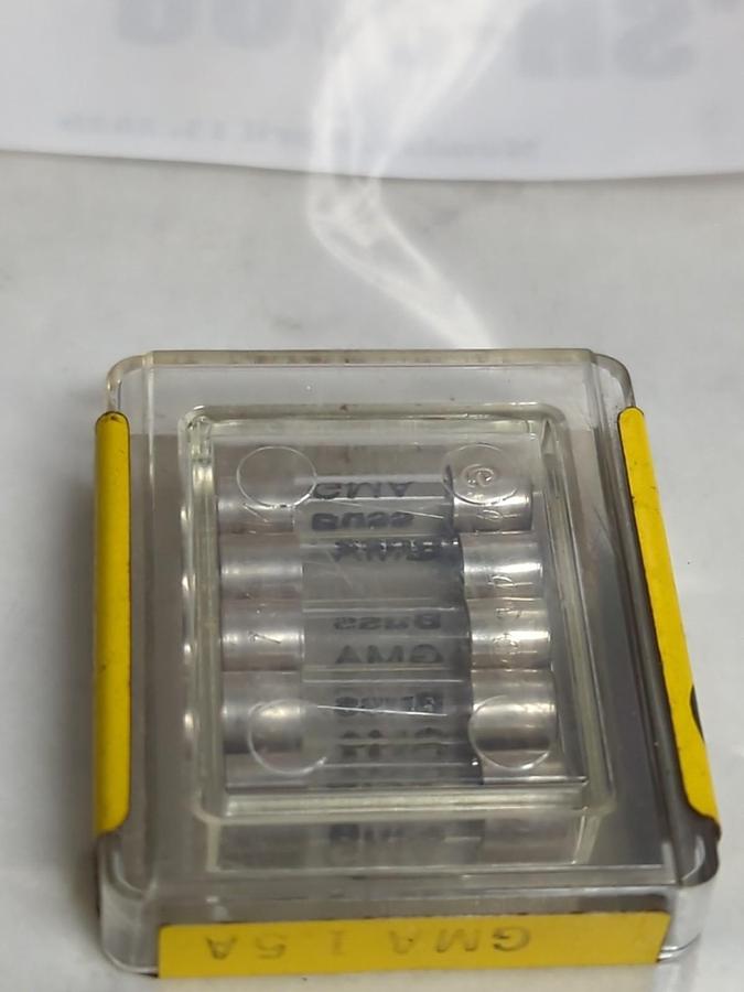 COOPER BUSSMANN,GMA1.5A,FUSE PACK OF 5 PCS NOS