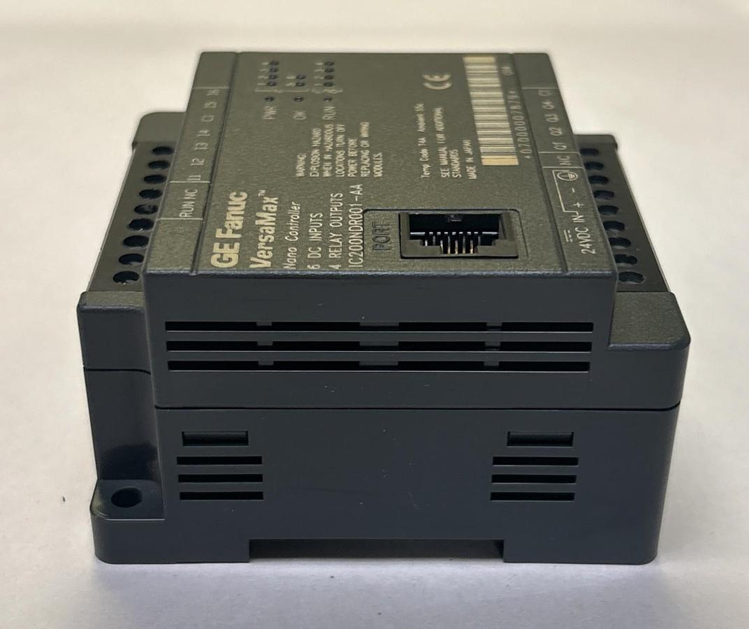 Used GE FANUC,IC200NDR001-AA,VERSAMAX NANO CONTROLLER