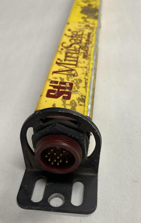 Used STI,MS4324BR,MiniSafe MS4324BR Light Curtain Receiver