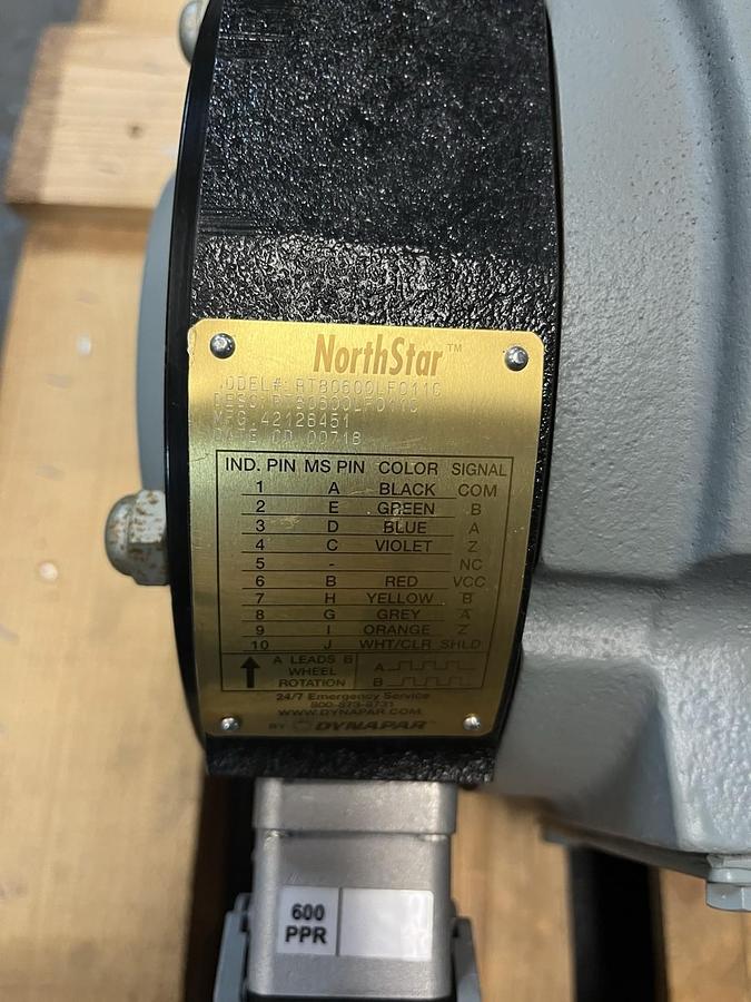 Used GE,5CD153BA001B001,KINAMATIC DC MOTOR 2HP 850/1700RPM 500VDC CD219AT