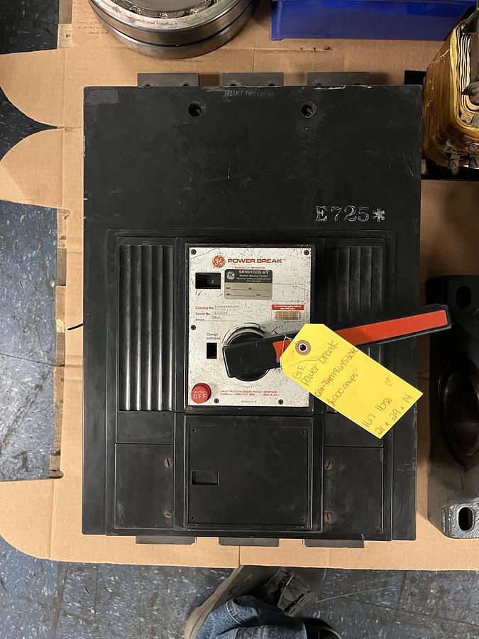 Used GE,THM86YS30FC,POWER BREAK CIRCUIT BREAKER 3000 AMPS