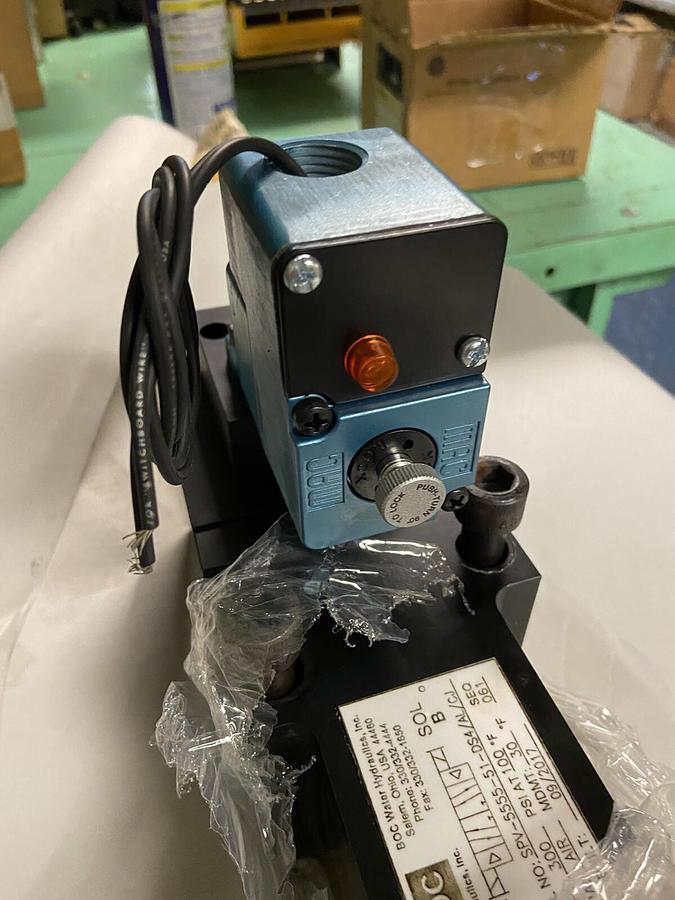BOC,SPV-5555-51-DS4/AL/CJ,Pneumatic Solenoid Valve