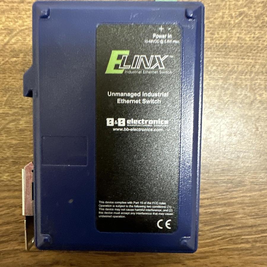 Used Elinx,EIR205,Unmanaged Industrial Ethernet Switch