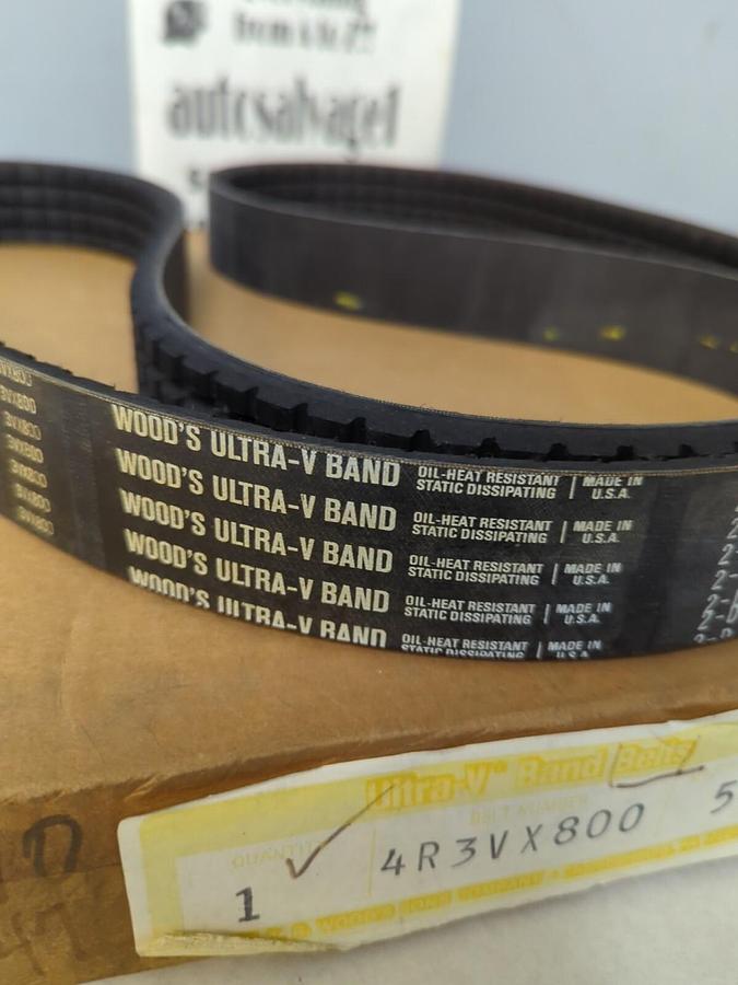 TB WOOD'S,4R3VX800,ULTR-V BAND V BELT NOS