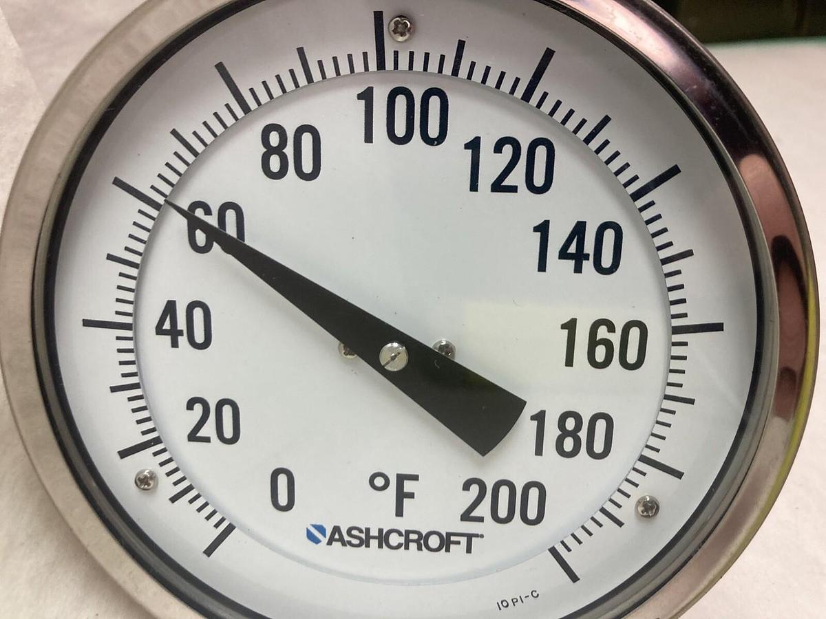 Wika,10P1-C,Bi-Metal Temperature Gauge 0-200 DEG F