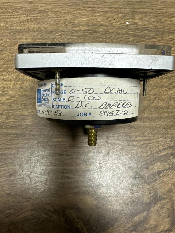 Yokogawa,0-100,Panel Meter 100 Amp DC