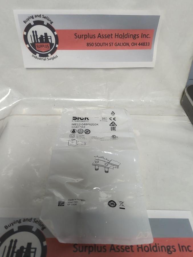 SICK,IME12-04BPSZCOK,INDUCTIVE PROXIMITY SENSOR 10-30V DC NOS
