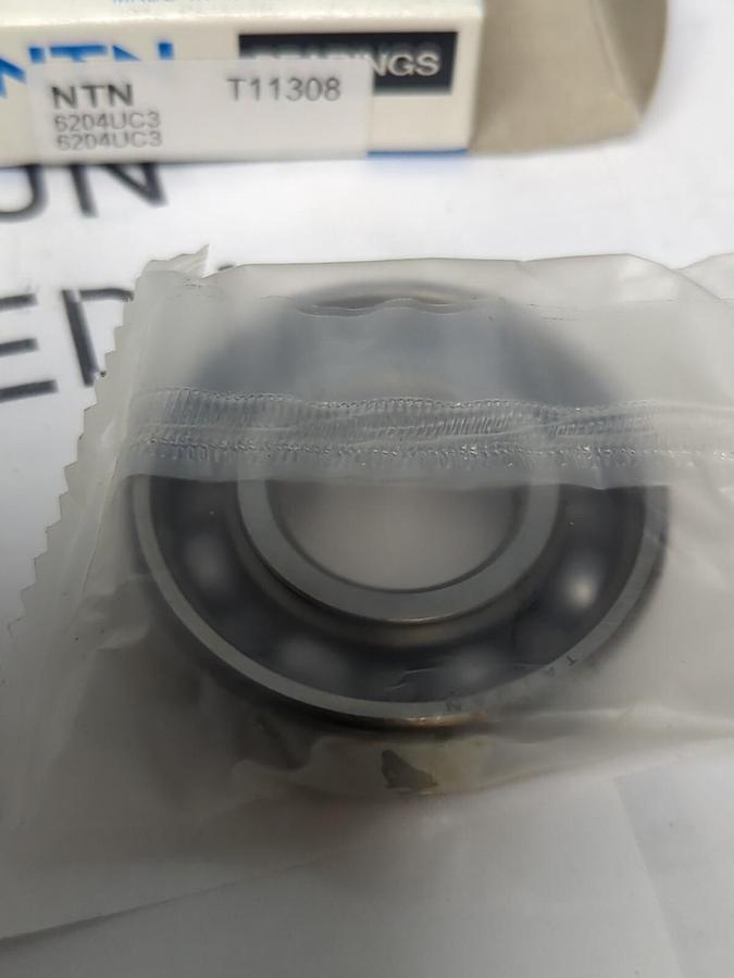 NTN,6204UC3,DEEP GROOVE BALL BEARING LOT OF 4