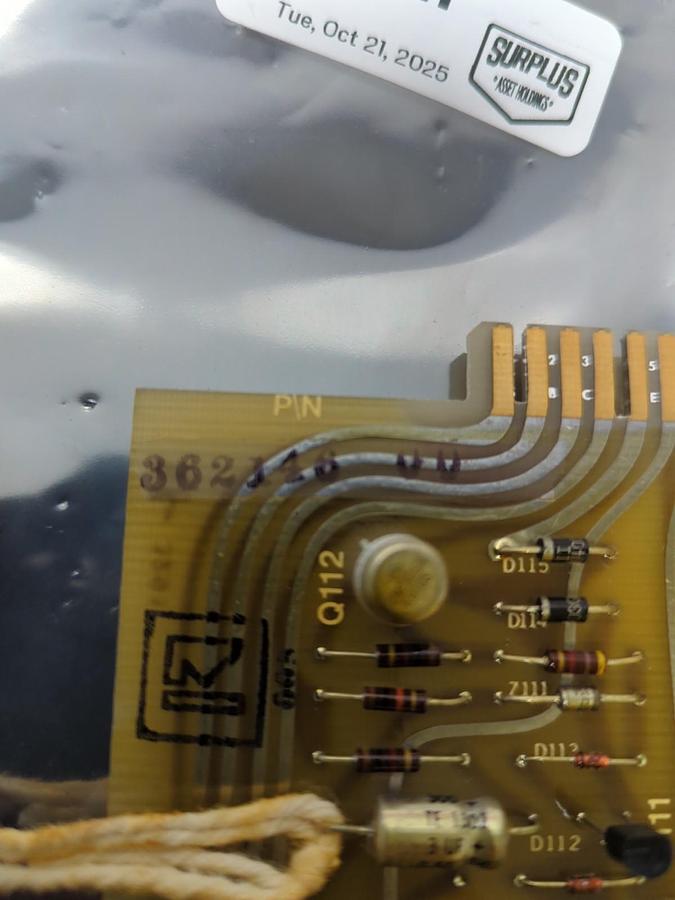 Used CIRCUIT BOARD,362146,CIRCUIT BOARD PRE-OWNED