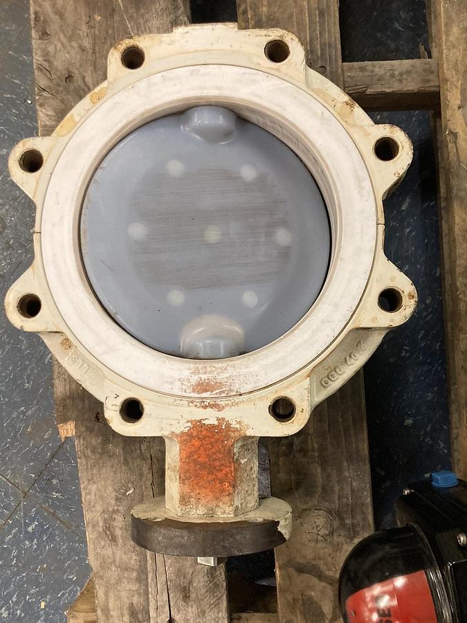 Used Neotecha AG,010338,Butterfly Valve