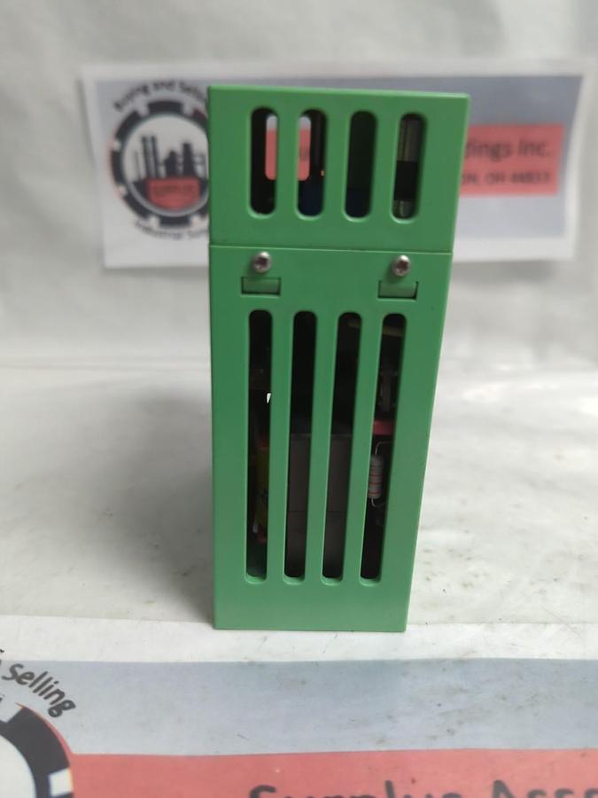 Used PHOENIX CONTACT,CM 50-PS-120-230AC/24DC/2 5,POWER SUPPLY TYPE 29 39 04 3