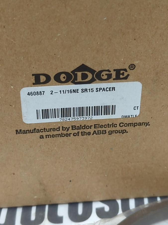 DODGE,460887,2-11/16E SR15 BEARING SPACER