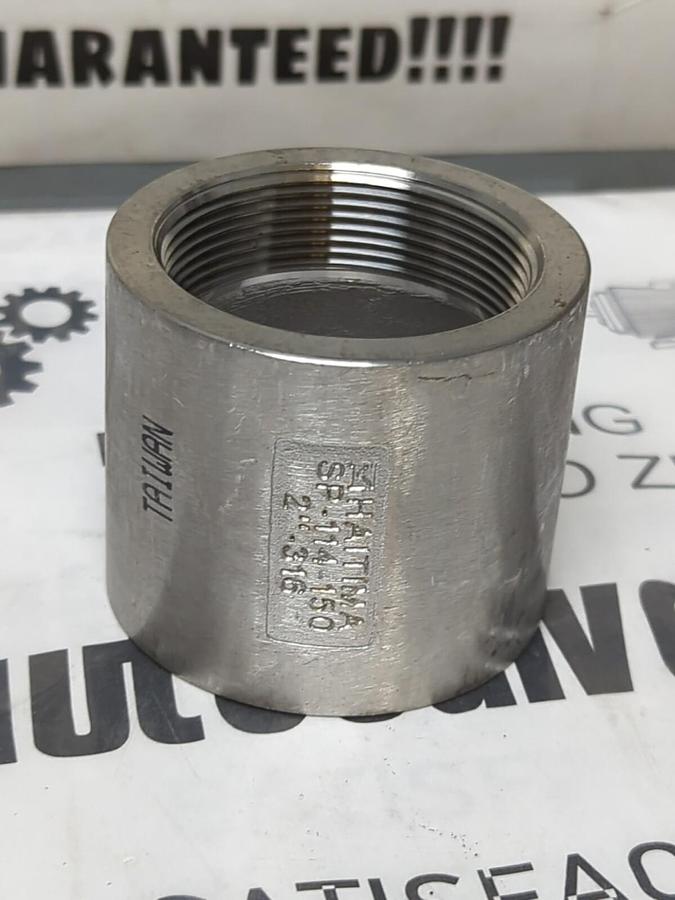 HAITIMA,SP-114-150,2 INCH 316 STAINLESS STEEL COUPLING SOCKET NOS
