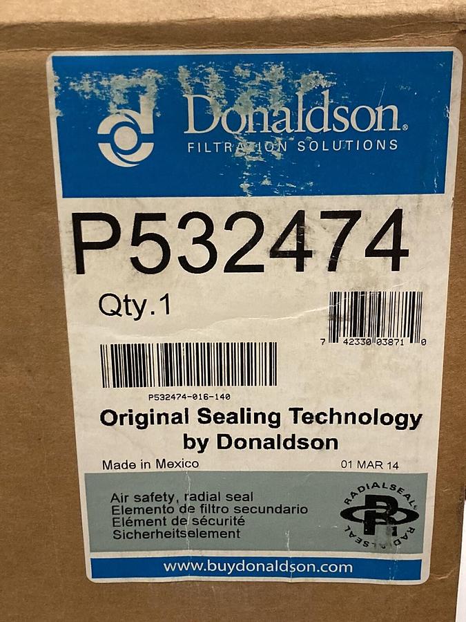 Donaldson,P532474,Air Filter