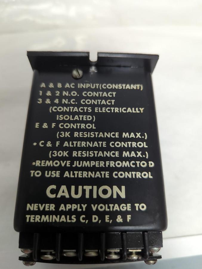 Used ISSC,1213,RESISTIVE SENSITIVE RELAY PRE-OWNED