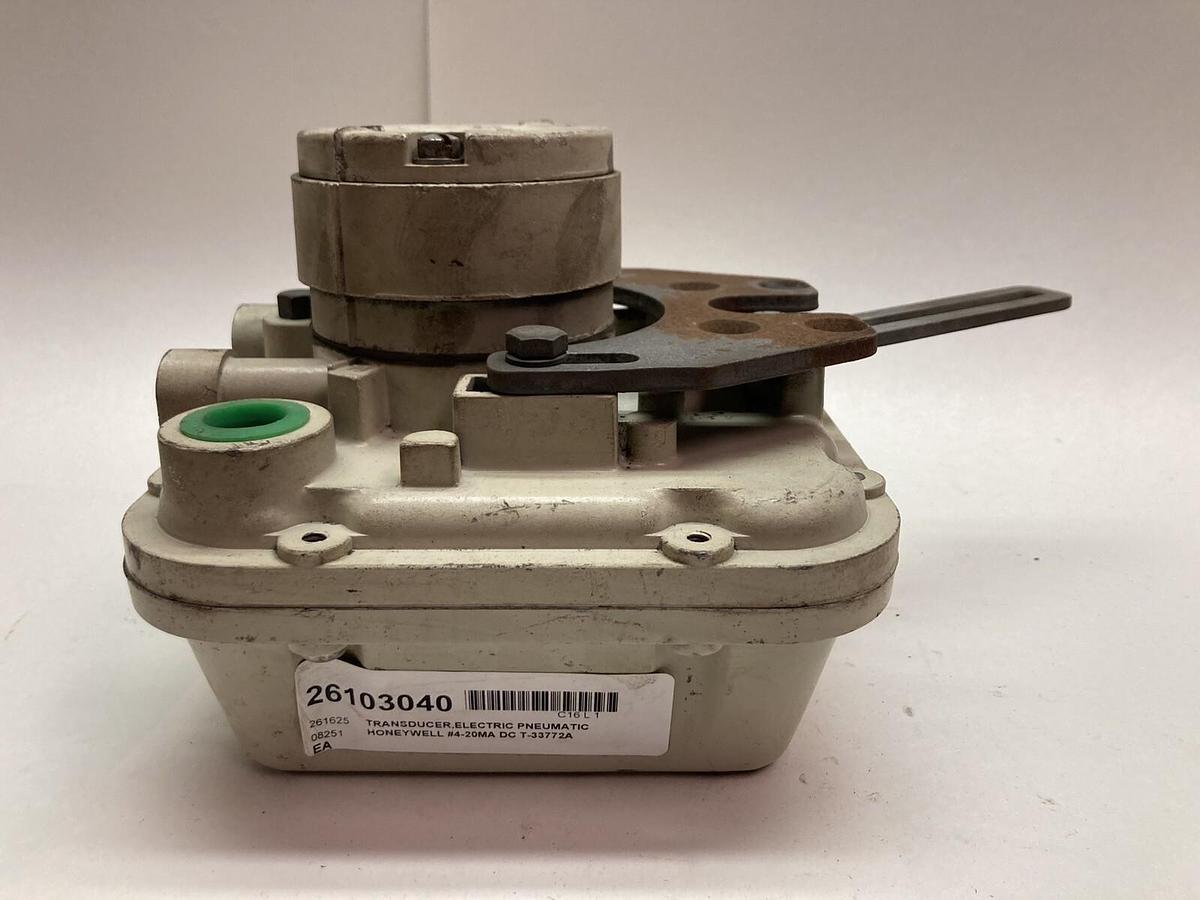 Used Honeywell,T-33772A,Electric Pneumatic Transducer